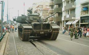 tanque na Parada