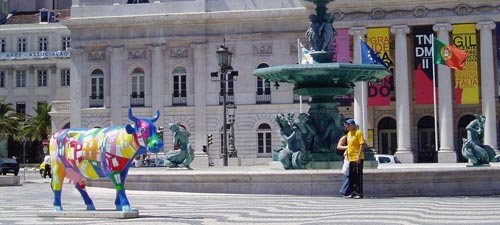 «Cow Parade» em Lisboa