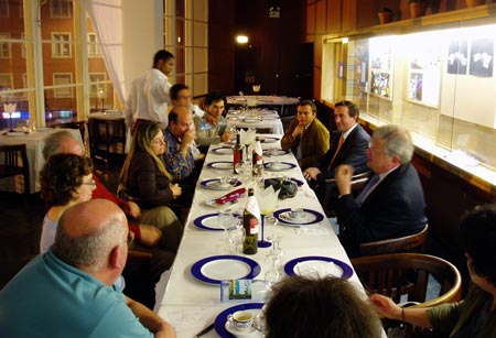 Jantar do blog no Batalha