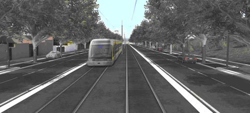 Montagem da Metro do Porto para a Boavista