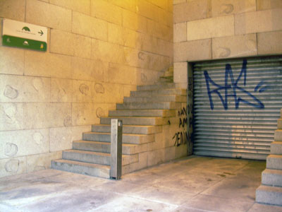 Entrada da Loja da Reabilitação