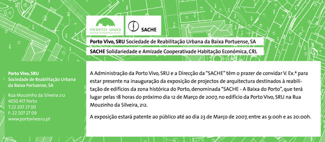 Convite para Inauguração