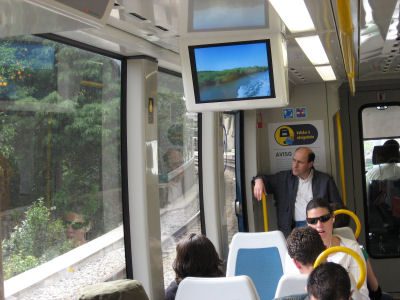 TV no Metro