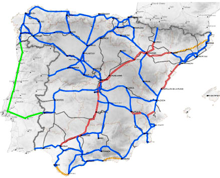 Mapa do TGV