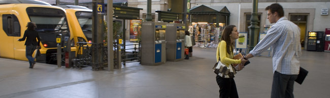Na Estação de S. Bento