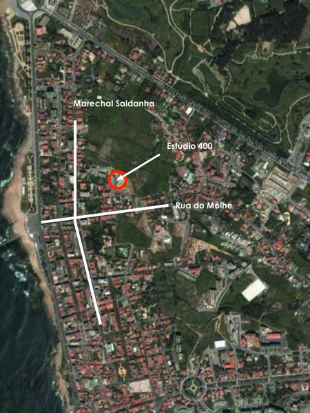 Localização do Estúdio 400