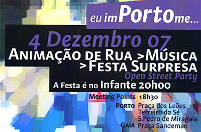 Cartaz das comemorações