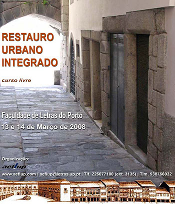 Curso de Restauro Urbano Integrado