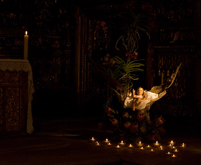 Na Igreja de Santa Clara