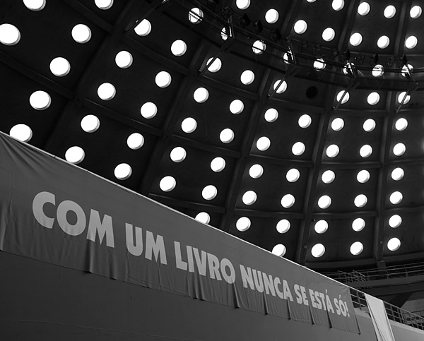 No Palácio de Cristal