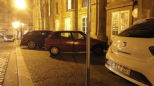 Estacionamento em infracção