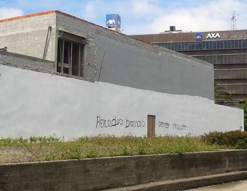 Parede branca Parede branca